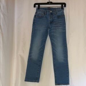 Boys’- GAP Classic distressed Straight Blue Jeans